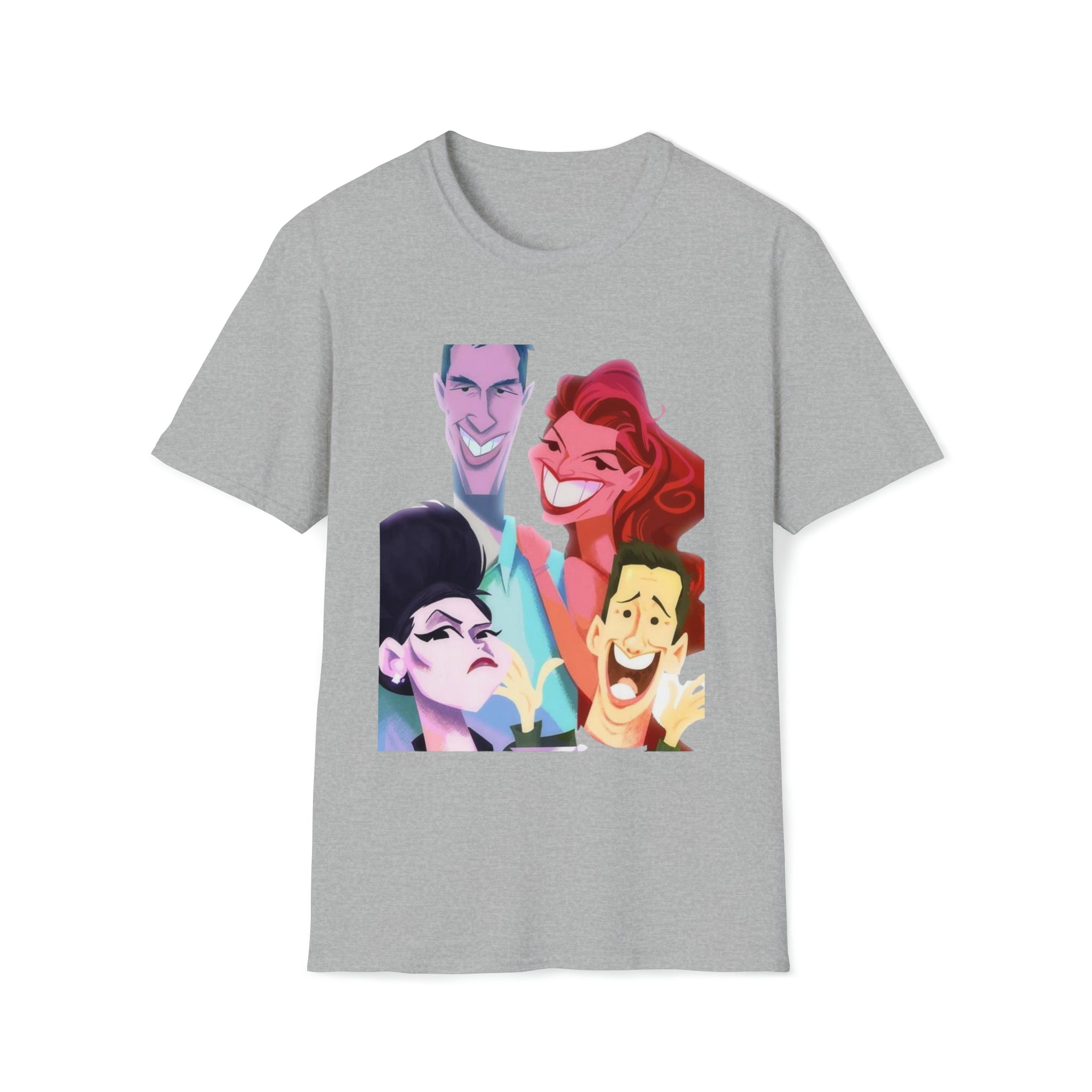 Will and Grace- Unisex Softstyle T-Shirt - Creations by Chris and Carlos